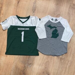 Toddler Michigan State Shirts - Size 4T